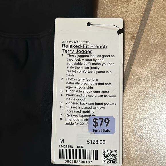 Lululemon men’s joggers - Picture 3 of 4